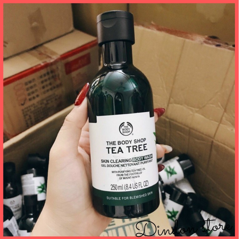 The Body Shop Tea Tree Skin Clearing Facial Wash - Sữa Tắm Giảm Mụn Lưng Cho Da Mụn 250ml - GIÁ SỈ