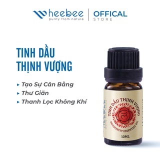 Tinh Dầu Thịnh Vượng 100% thiên nhiên, nguyên Chất Heebee 10ml
