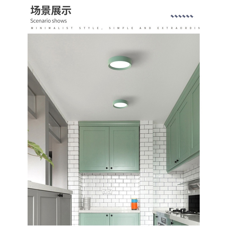 Đèn led Gắn Trần Phòng Khách 5w 10w 3 Màu 220v Ba Màu Hiện Đại