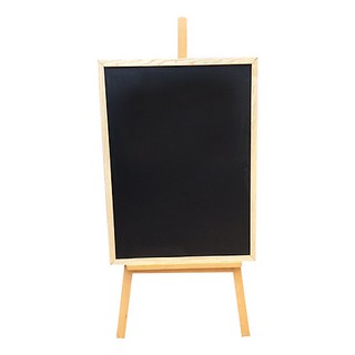 <Giá Sản Xuất>Bảng menu 1 mặt có giá đỡ khung gỗ cao su