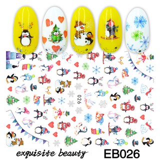 Sticker & Decal dán móng tay hình xương rồng