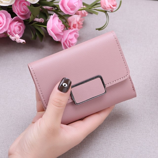 Ví Nữ 💜𝗙𝗥𝗘𝗘𝗦𝗛𝗜𝗣💜Ví Ngắn Nữ Mini Cầm Tay Dáng Vuông Gập 3 Bỏ Túi Nhiều Ngăn Tiện Dụng VD01 - VIMITA | BigBuy360 - bigbuy360.vn