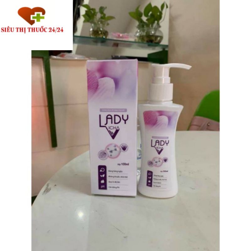 (Chính hãng)DUNG DỊCH VỆ SINH LADY VICHA (100ml)