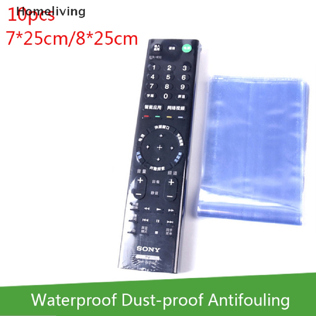 Set 10 Vỏ Bọc Bảo Vệ Điều Khiển Từ Xa Trong Suốt