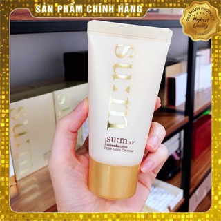 SỮA RỬA MẶT SU:M TÁI SINH SUMMALOSEC CAO CẤP CHỨA TINH CHẤT VÀNG 24K 60ML