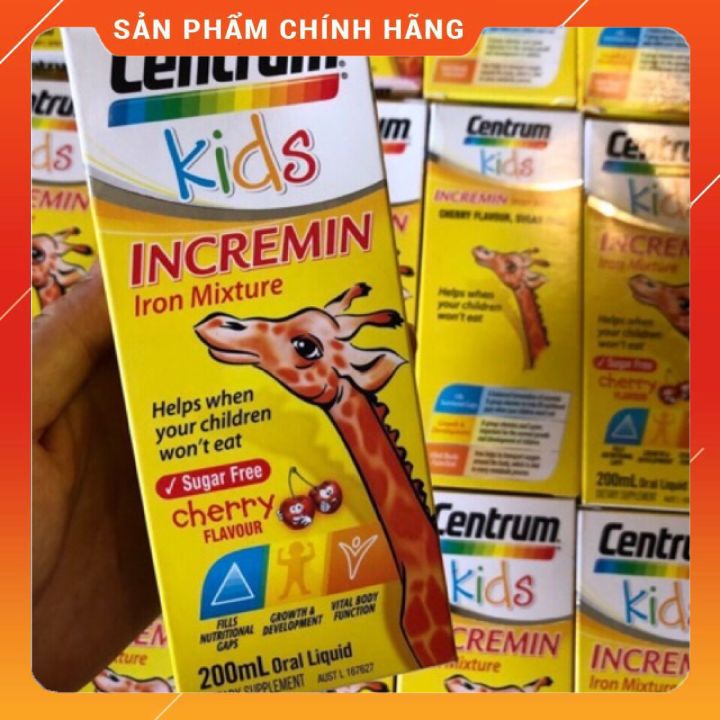 Centrum Kid 200ml kích thích bé ăn ngon miệng cho trẻ từ 6 tháng tuổi