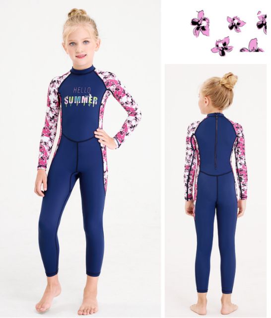 Đồ bơi dài tay bé gái bé trai  - chống nắng