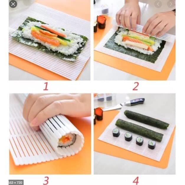 Mành cuộn Sushi các loại - Hàng nhập khẩu Nhật Bản ( tre +nhựa)