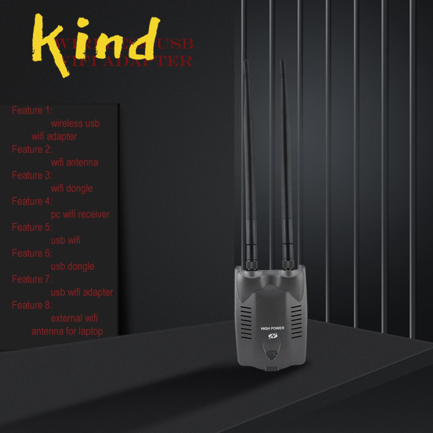 Usb Wifi Không Dây 3000mw N9100 Cho Realtek Rtl8192Fu | BigBuy360 - bigbuy360.vn