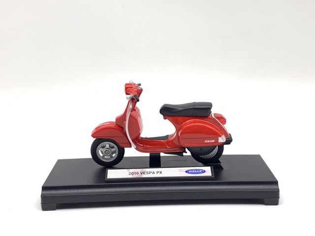 Xe Mô Hình VESPA 2016 PX 1:18 Welly ( Đỏ )