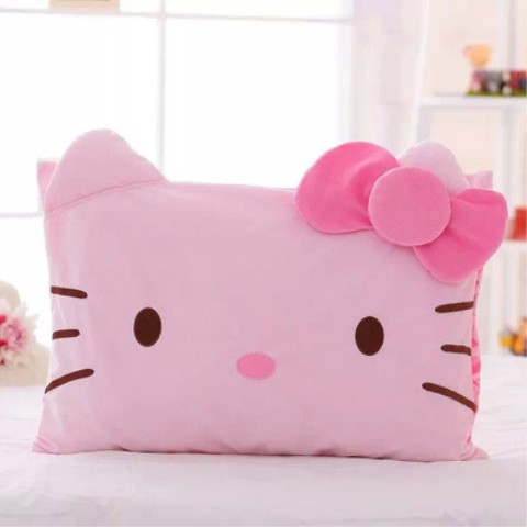 Vỏ Gối In Hình Hello Kitty / Elsa / Nữ Hoàng Băng Giá Dễ Thương