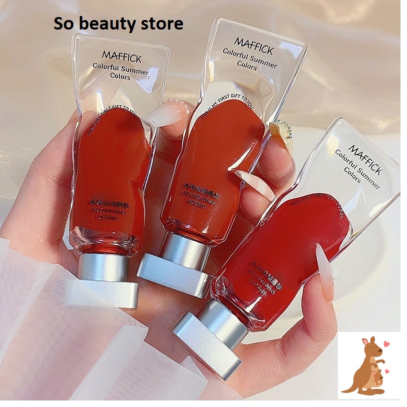 (Sỉ Siêu rẻ) Son kem lì MAFFICK màu nhung mịn vỏ trong suốt môi căng mọng MAFFICK Soft Matte Lipstick Son30