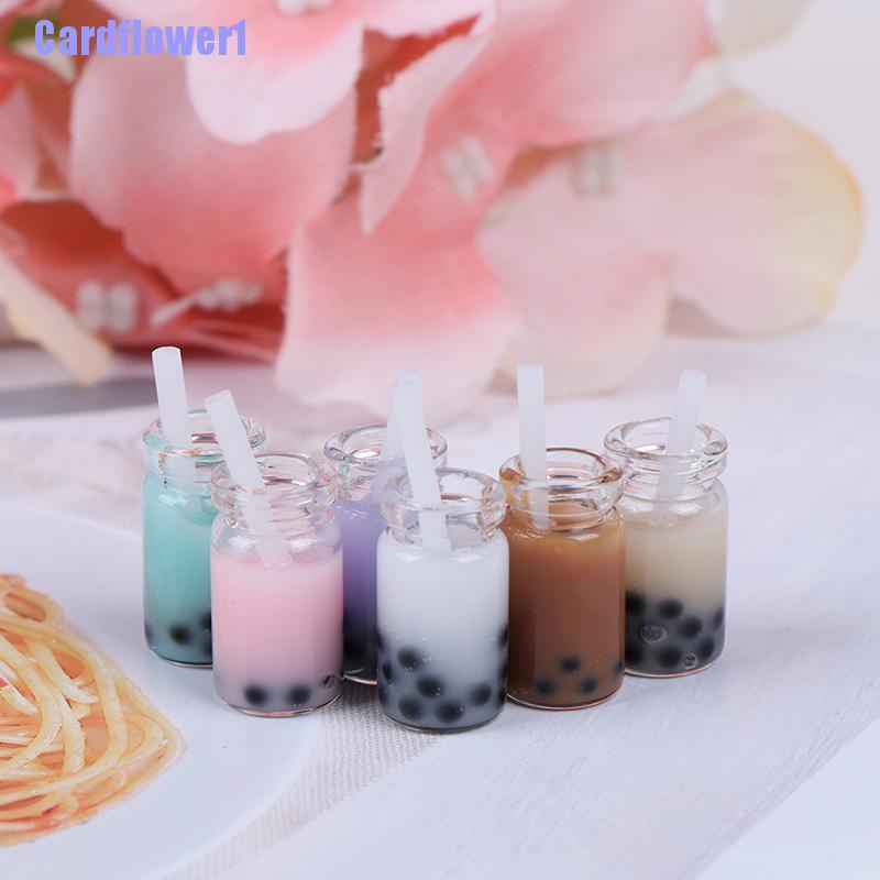 Bộ 3 Ly Trà Sữa Mini Tỉ Lệ 1: 12 Trang Trí Nhà Búp Bê