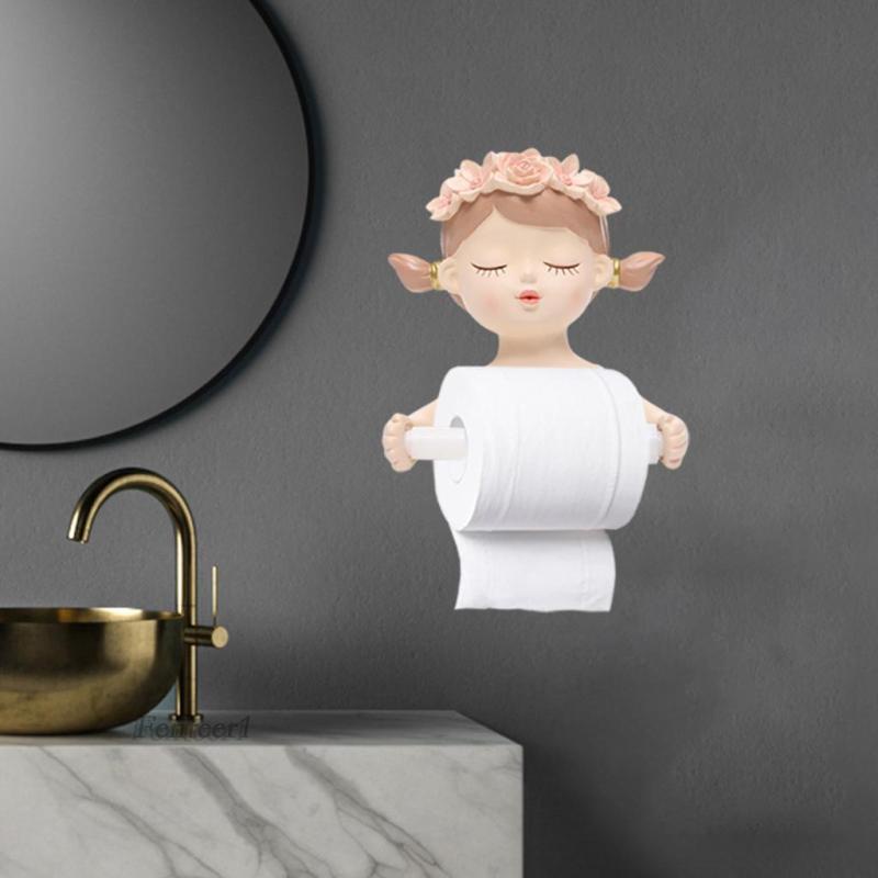 Giá Đỡ Cuộn Giấy Vệ Sinh Gắn Tường Nhà Tắm Tóc Ngắn