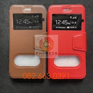 Bao da IPhone 6 / 6S / 6 plus / 6s plus có đồng hồ xem giờ, chất liệu da sang trọng