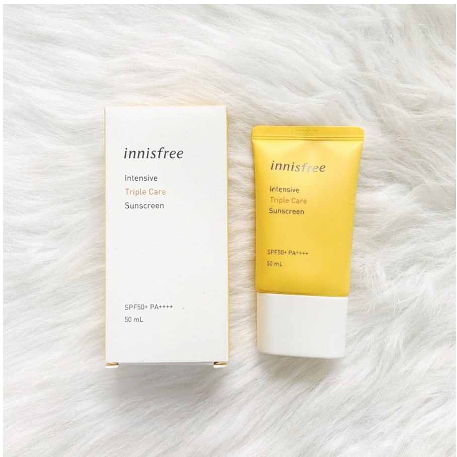 Kem Chống Nắng Lâu Trôi INNISFREE Intensive Long Lasting Sunscreen SPF50+ PA++++ 50ml