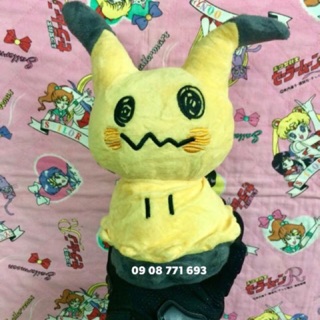 Thú bông Mimikyu 20cm ko đo tai