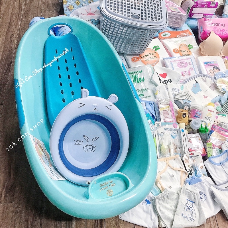 (Tặng 25 món quà 0đ)Trọn gói đi sinh đầy đủ cho mẹ và bé cao cấp M05,Combo đi sinh siêu tiết kiệm