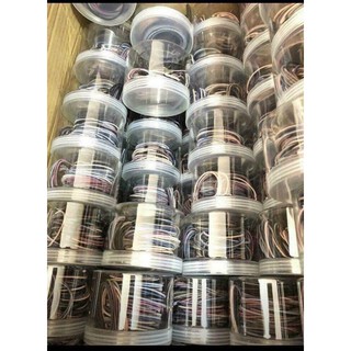 SET 100 CHIẾC DÂY BUỘC TÓC CHO BÉ (TÚI ZIP)