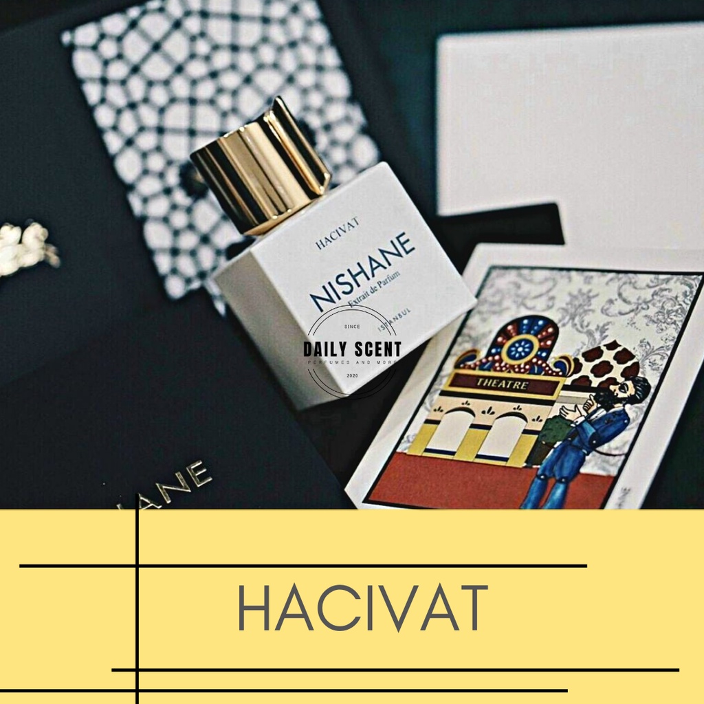Nước hoa unisex Nishane Hacivat extrait parfum 50mil
