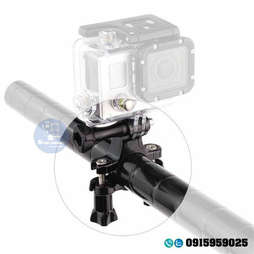 [RẺ NHẤT] Bộ Gắn Ghi Đông Xe Đạp - Xe Máy - Mout Gắn Cho Gopro,Action Camera,Eken,SjCam,SC