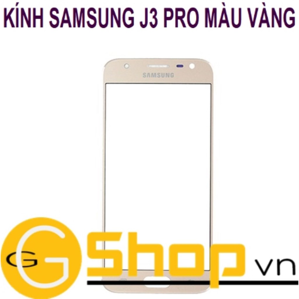 KÍNH SAMSUNG J3 PRO MÀU VÀNG