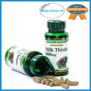 Viên Uống Bổ Gan Nature's Bounty Silymarin Milk Thistle Hộp 50 Viên