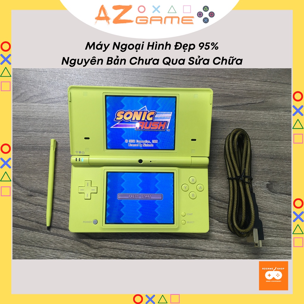 Máy Chơi Game Nintendo DSi Full Game NDS/GBA/SNES/NES... Đầy Đủ Phụ Kiện