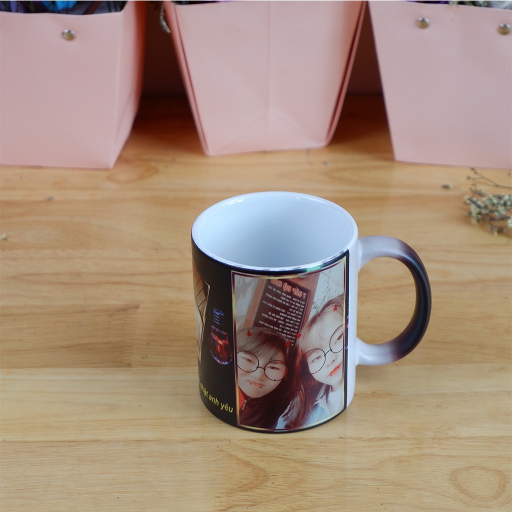 Cốc đổi màu, ly ma thuật (hình in theo yêu cầu),  quà tặng, ly sứ bền, đẹp | BigBuy360 - bigbuy360.vn