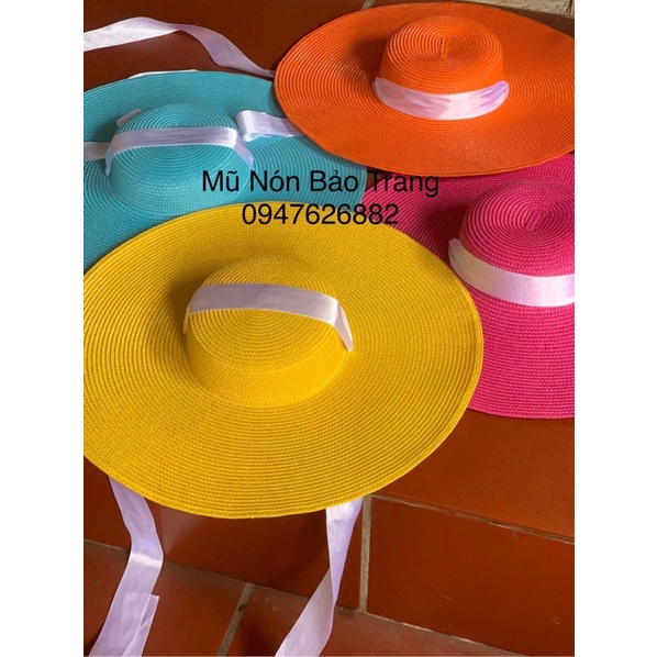 Nón cói rộng vành nón đi biển mũ đẹp thời trang cao cấp