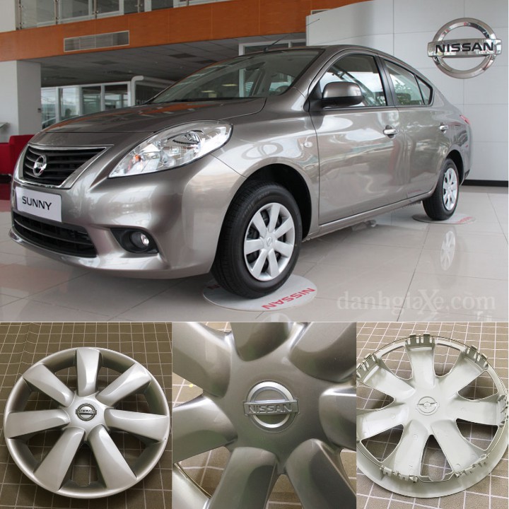 Ốp Chụp Mâm Lazang Nissan Sunny Đường Kính 14 Inch