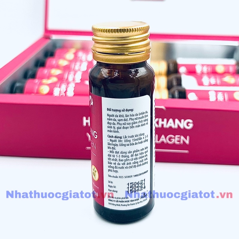 [Giá 1 Chai] Hồng Diện Khang YẾN SÀO COLLAGEN Dạng Chai