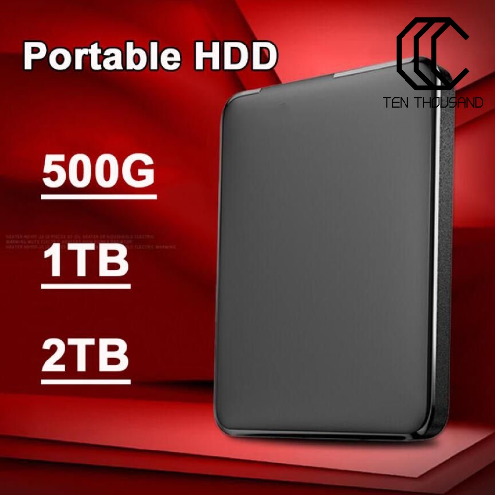 Ổ Cứng Ngoài T ~ Wd 500gb / 1tb / 2tb 2.5inch Usb 3.0