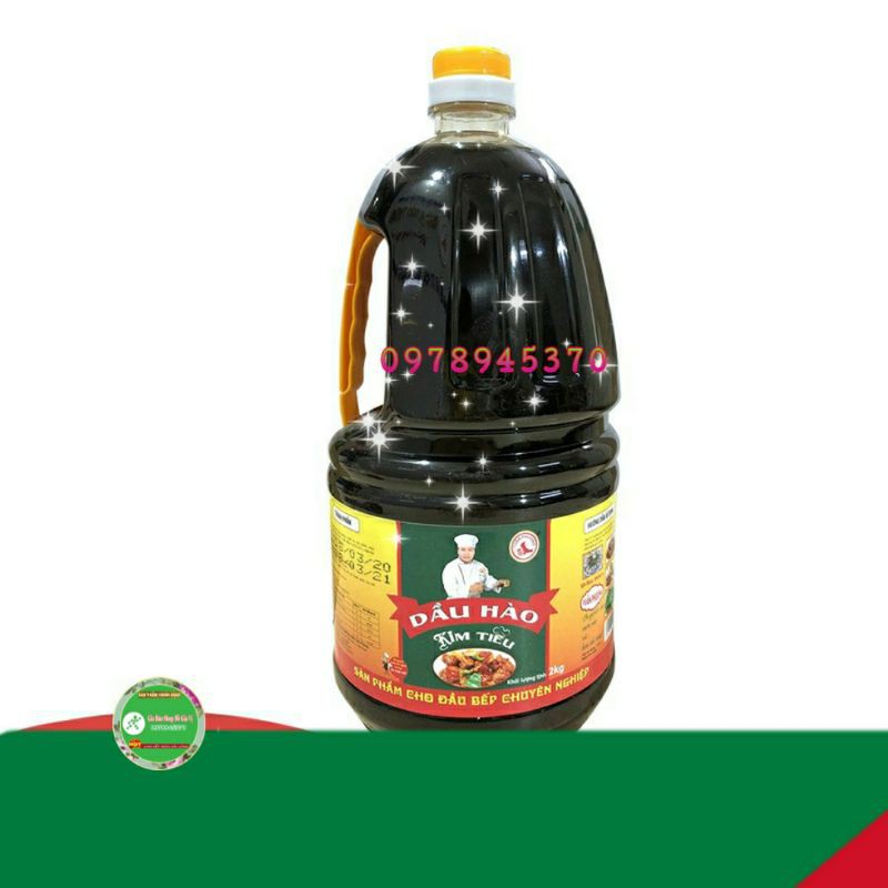 Dầu Hào Kim Tiêu Can 2 Lít