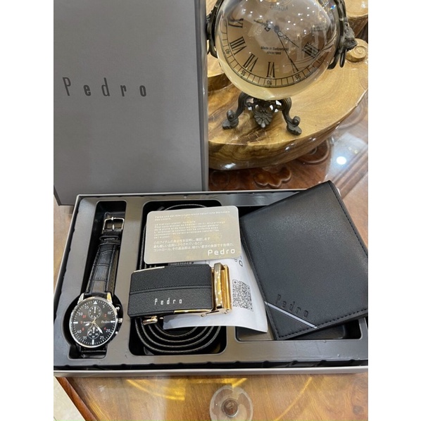 Set 3 chi tiết pero dây  lưng đồng hồ ví fullbox tặng kèm túi giấy cầm tay