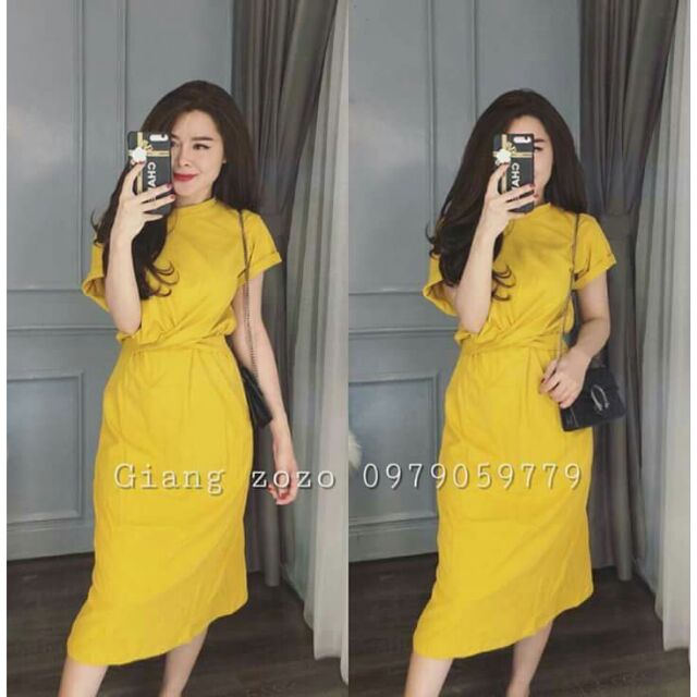 Váy xoắn eo