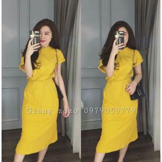 Váy xoắn eo