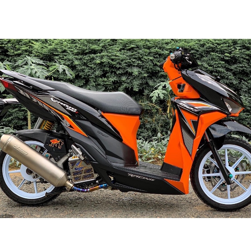 Tem Rời Vario 125 - Vario 150 Cam Đen