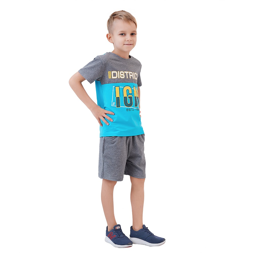 Đồ bộ bé trai Cute từ 18-33 kg - MEEJENA Vải 100% Cotton - 929