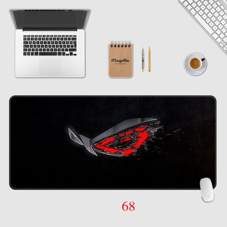 Lót chuột cỡ lớn Asus Rog 80x30cm dày dặn 3mm chuyên game chống trơn trượt siêu bền siêu rẻ / 3C14