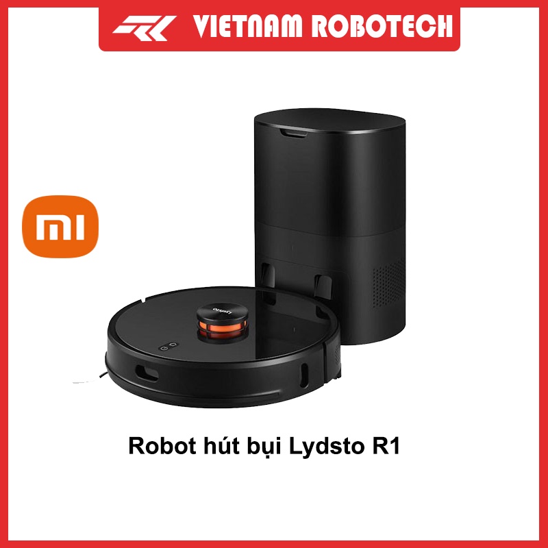 Robot hút bụi Xiaomi Lydsto R1 với hộp đựng bụi tự động đổ rác kết hợp sạc thông minh