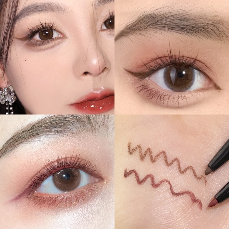 Bút kẻ mắt 4 màu sắc tùy chọn 0.1g chống thấm nước mềm mượt YR