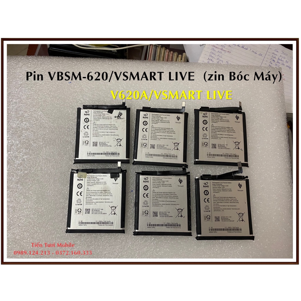 Pin V620A/VSMART Live