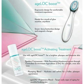 Tinh Chất Ageloc Boost da sáng thẩm thấu vào da