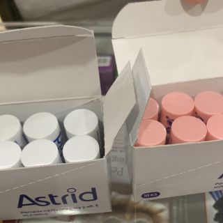 [SET 10 thỏi 2 màu] Son Dưỡng Môi Mỡ Hươu Astrid mini 3g