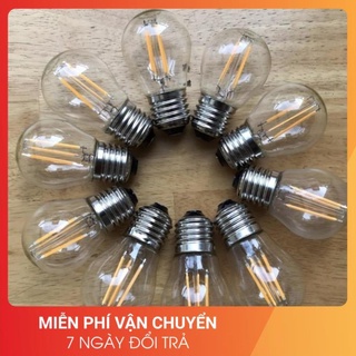Bóng đèn tròn Edison Vintage G45, ST64  4W E27 vỏ thủy tinh cao cấp chống nước