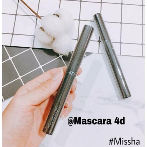 mascara missha dài mi 4D thần thánh phiên bản 2018