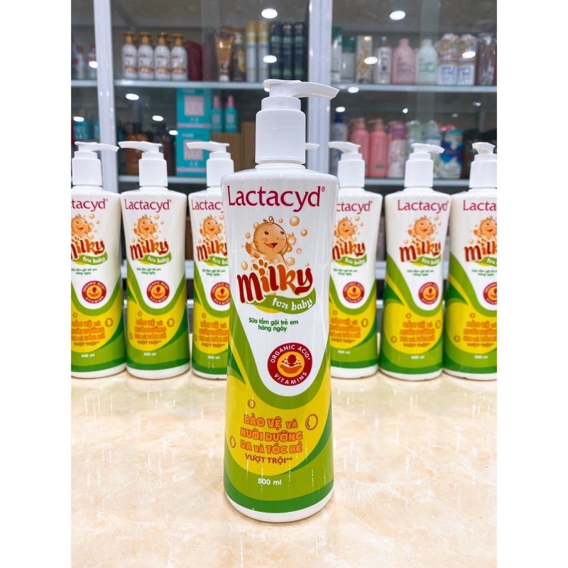 {Freeship} ( Chính hãng)SỮA TẮM LACTACYD MILKY 250ML-500ML