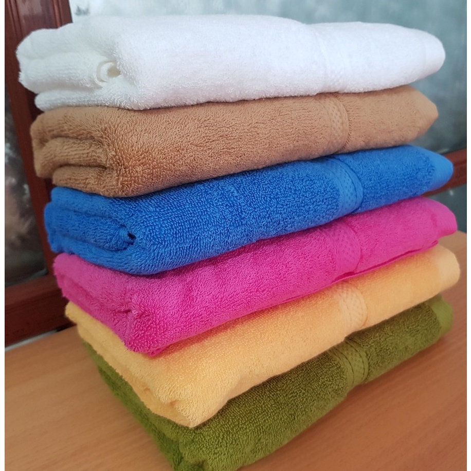 Khăn Tắm Cao Cấp 50x100cm Khăn Mềm 100% Cotton, Dày Dặn Mềm Mịn, Không Ra Màu, Không Sổ Lông, Thấm Hút Nước Tốt