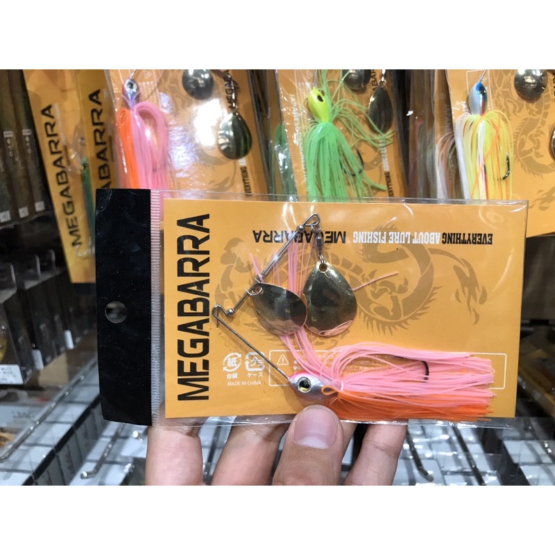MỒI CÂU CÁ CHÍNH HÃNG MEGABARRA Spinner